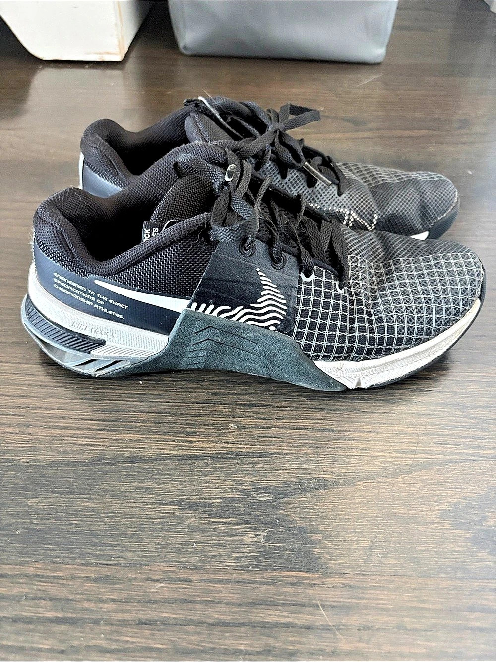 Nike Metcon 8 Black White Athletic Shoes